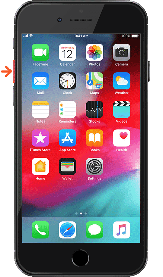 iPhoneが充電できない：強制リセット（手順1）SEまたは8のモデル