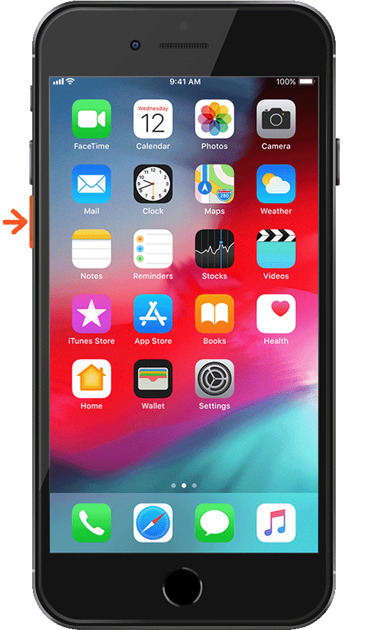 iPhoneが充電できない：強制リセット（手順2）SEまたは8のモデル