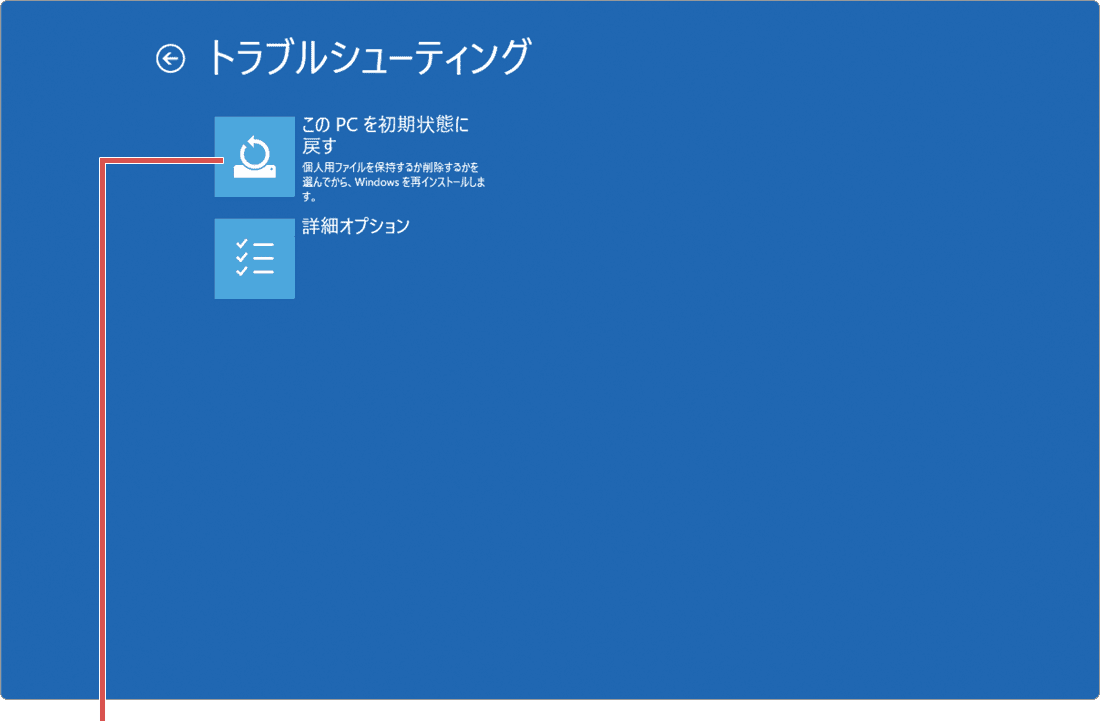 トラブルシューティング